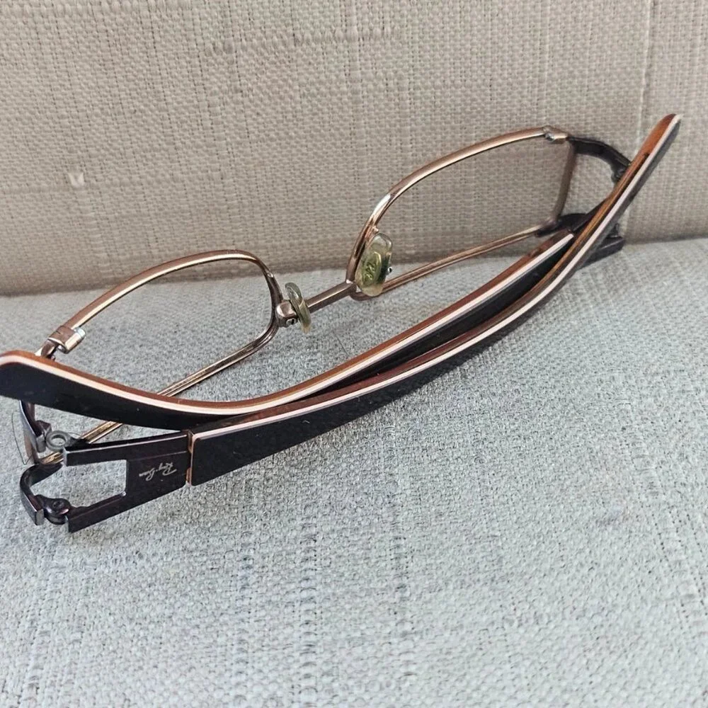 Ray-Ban Titanium Kids Eyeglasses Frame Gold Tone RB1021T Glasses Eyewear